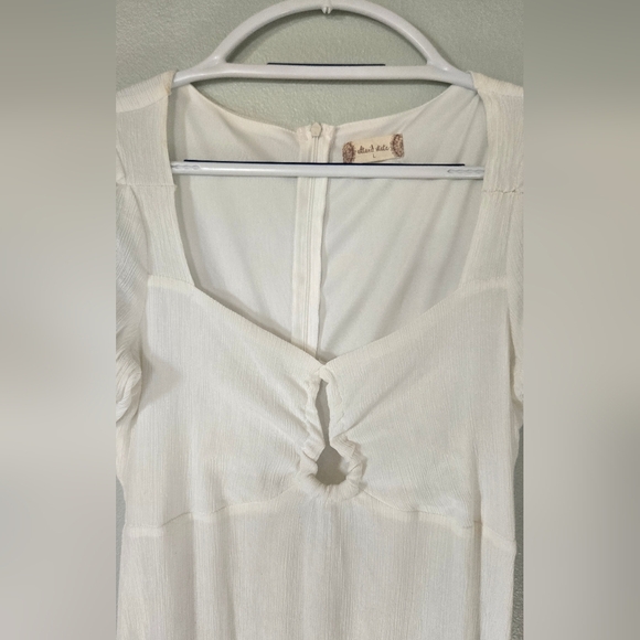 Altr'd State White Keyhole Dress Size Large - Picture 5 of 8
